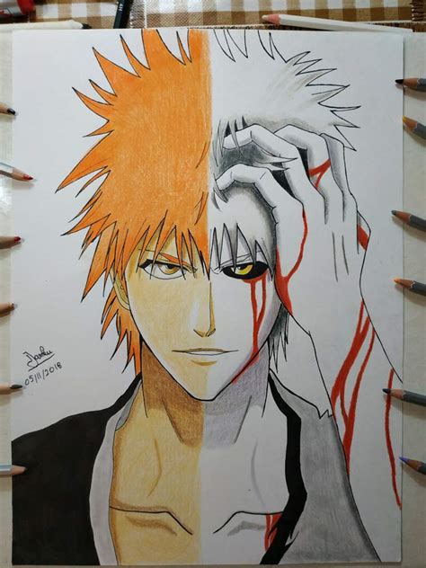 35 Bleach drawing ideas .